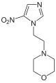 Deutsch: Struktur von Nimorazol English: Structure of Nimorazole