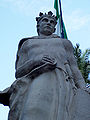 Estatua de Alfonso XI de Castilla en Algeciras.