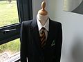 Shirt, tie and blazer combination, typical of secondary school uniform's in the United Kingdom.