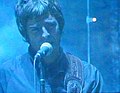 Noel Gallagher performing at an Oasis concert at Shoreline Amphitheatre in Mountain View, California, September 11, 2005