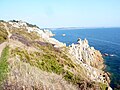 Rochers le long du littoral entre Rospico et Port-Manec'h 5.