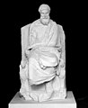 Statue of Epicurus. Reconstruction by Klaus Fittschen of the statue presumably set up after his death. Göttingen University, Abgußsammlung.