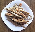 Fried smelt from Russia