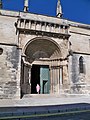 Collégiale Sainte-Marthe - southern portal