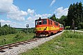 JHMD train with T 47.021 (705.921) diesel locomotive, Senotín