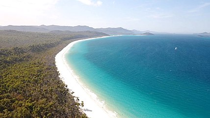 White heaven beach, Whitsunday Island, Queensland Australia