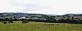 Brighouse in Calderdale, West Yorkshire, England, viewed from Thornhills Lane.