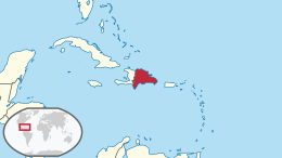 Map of the Dominican Republic