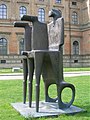 Fritz Koenig, Große Biga, 2000, Bronze