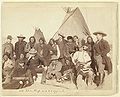 Indian chiefs and U.S. officials [at Pine Ridge, S.D.] (1891, LC-DIG-ppmsc-02619)