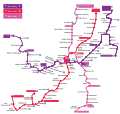 Bordeaux tramway (Map)