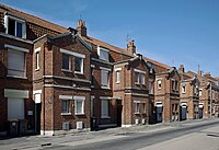 Maisons ouvrières, avenue Roger Salengro, à Armentières.