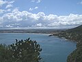 La plage du Chenoua vue du Cap