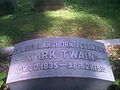 Mark Twain's grave