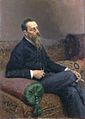 Русский: Портрет кисти Ильи Репина, 1893 English: Rimsky Korsakov by Ilya Repin (1893)