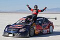 Cacá Bueno beat Stock Carb Brasil speed record (345 km/h) in Bonneville Salt Flats, USA