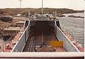 Tank deck of L4041 HMAV Abbeville. July 1977.