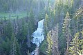 Undine Falls in Yellowstone