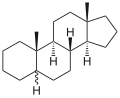 Deutsch: Struktur von Androstan English: Structure of androstane