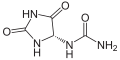 Deutsch: Struktur von (R)-Allantoin English: Structure of (R)-Allantoin