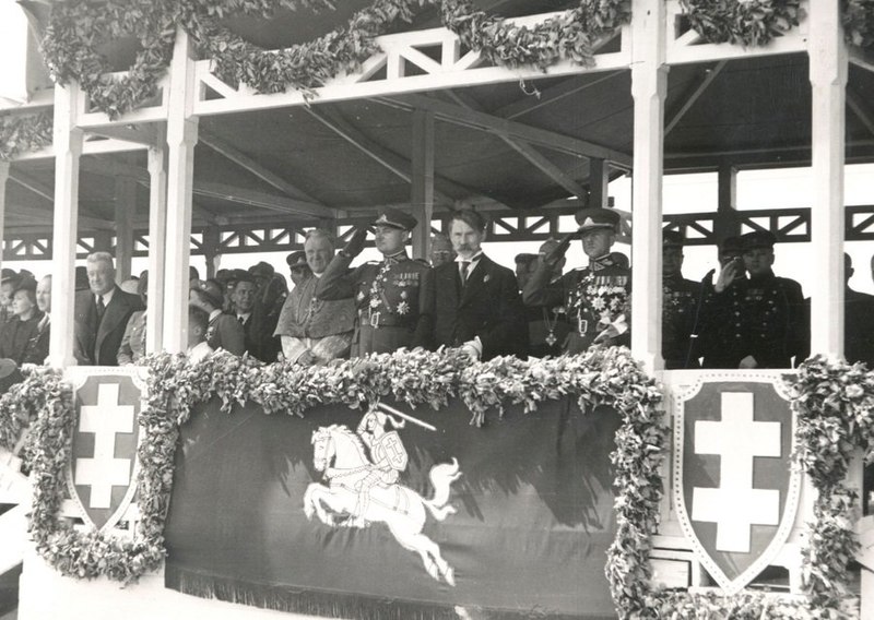 File:Celebration of the 20th anniversary of the Lithuanian Riflemen's Union in Kaunas, Lithuania, 1939.jpg