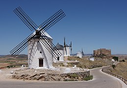 Windmills in Consuegra, La Mancha