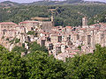 Panorama di Sorano, Tuscany, Italy