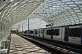 The Hague central station Randstadrail stop