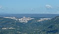 View to Nuoro from a mountain near Oliena