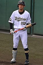 Thumbnail for File:Kosei Ohsato Orix Buffaloes 20220521.jpg