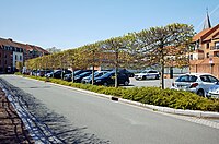 Parking, rue Jules Cornard, à Roncq.