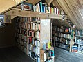 Library at la Rolandière squat in the ZAD NDDL, 2018.