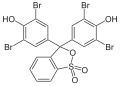 Deutsch: Struktur von Bromphenolblau English: Structure of Bromophenol blue