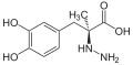 Deutsch: Struktur von Carbidopa English: Structure of Carbidopa