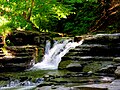 Stony Brook State Park waterfalls in New York