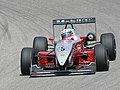 Winkelhock driving a F3 car during the 2002 Formula Three German Championship