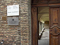 Entrance to the Dante Museum