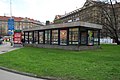 Vchod do metra z Vítězného náměstí - Enterance to metro from Vítězné náměstí (Square of Victory)