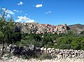 Vista del caserío de Castielfabib, desde Los Planos.