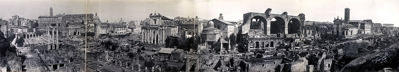 Panoramic photo from 1909