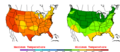 2014-08-01 Max-min Temperature, NOAA.