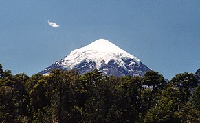 Volcan Lanín, January 1997