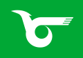 Flag of Himeji, Hyogo, Japan (egret)