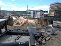 Construction in downtown Yonkers