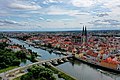 Regensburg — die Altstadt ist ein UNESCO-Weltkulturerbe