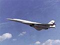 Tu-144LL in flight