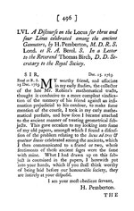 Thumbnail for File:A Discourse on the Locus for Three and Four Lines Celebrated among the Ancient Geometers, by H. Pemberton, M. D. R. S. Lond. et R. A. Berol. S. In a Letter to the Reverend Thomas Birch (IA jstor-105745).pdf