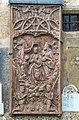 English: Keutschach epitaph with the coronation of Mary on the exterior southern wall Deutsch: Keutschacher Epitaph mit der Marienkrönung an der südlichen Außenwand