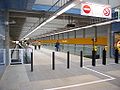 Metro station Depo Hostivař in Prague, vestible – Stanice metra Depo Hostivař, vestibul