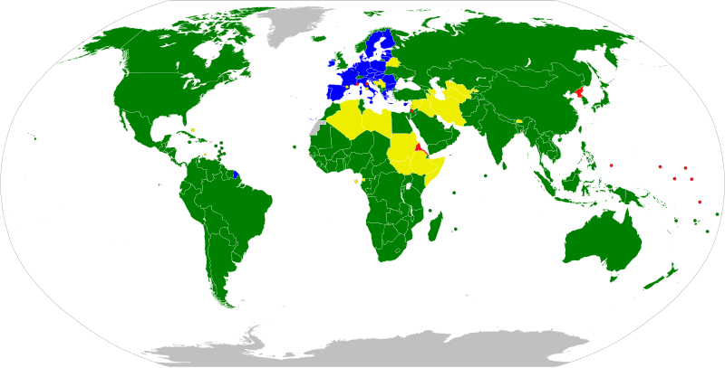 File:WTO members and observers.svg